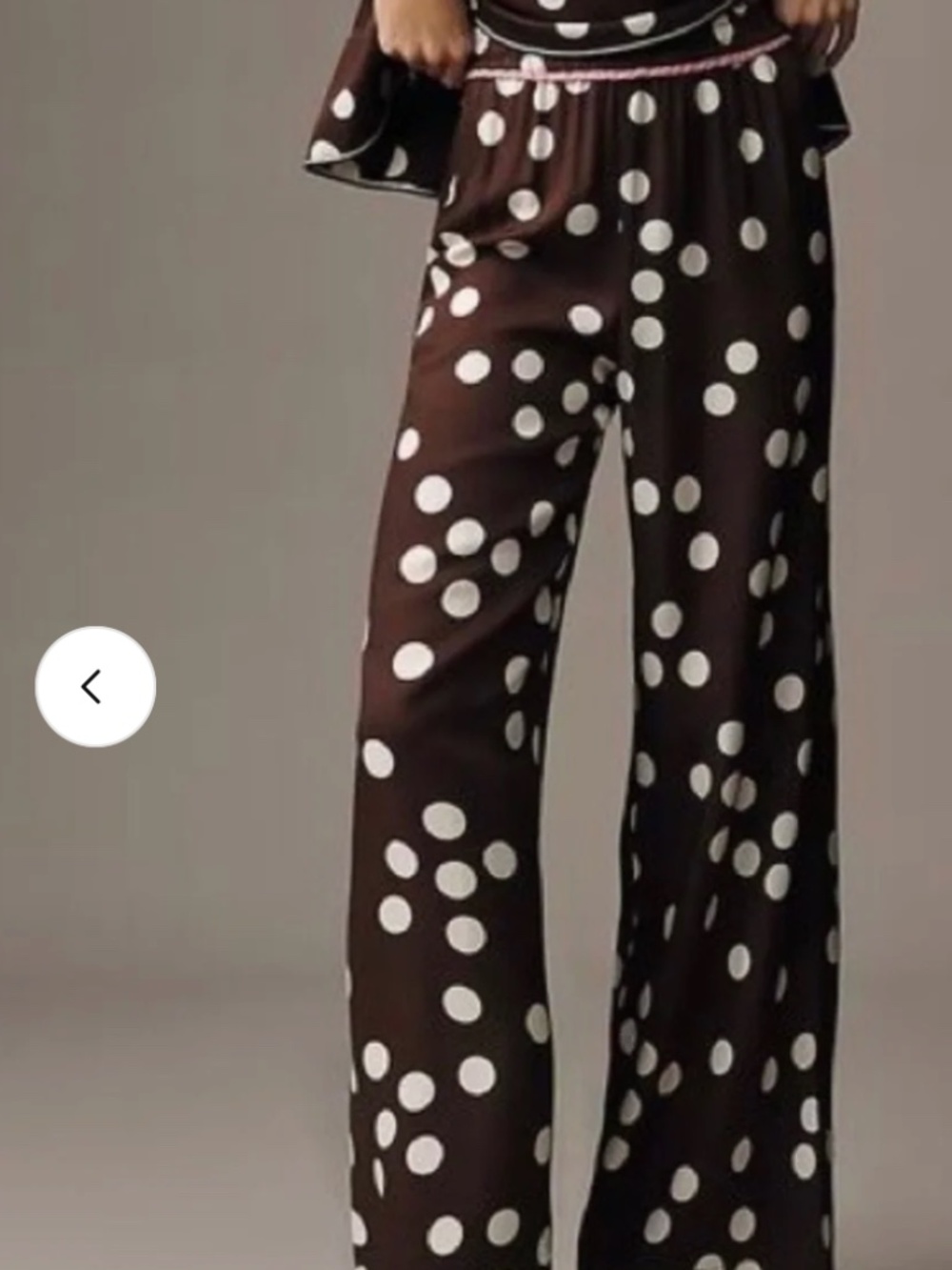 Brooklin Printed Wide-Leg Pants by Maeve